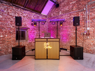 MA-Events DJ Hochzeitsaufbau Rundum sorglos